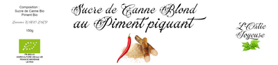 Sucre de canne au piment