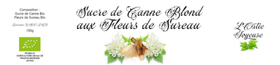 Sucre de canne à la fleur de sureau