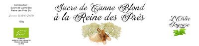 Sucre de cannes à la fleurs de reine des prés