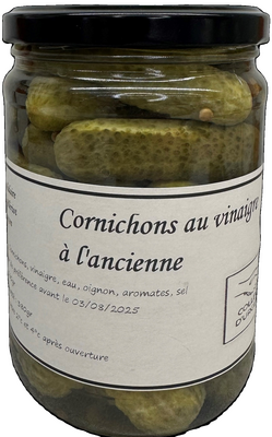 Cornichons à l'ancienne