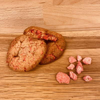 Cookies aux pralines roses - nouvelle recette
