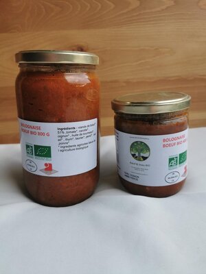 Bocal boeuf bolognaise