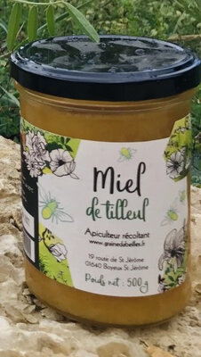 Miel de forêt en pot de 500g