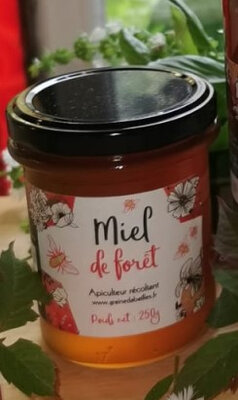 Miel de forêt en pot de 250g