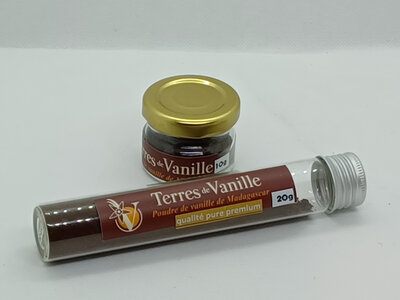 Poudre de vanille premium