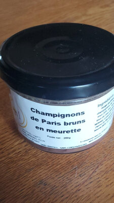 Champignons de paris bruns en meurette
