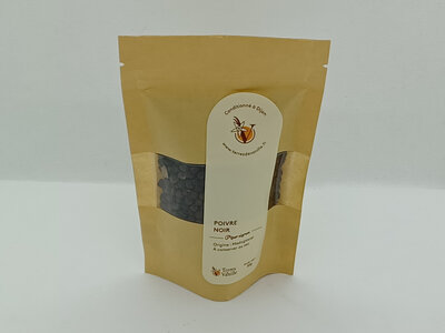 Poivre noir de madagascar sachet de 50g