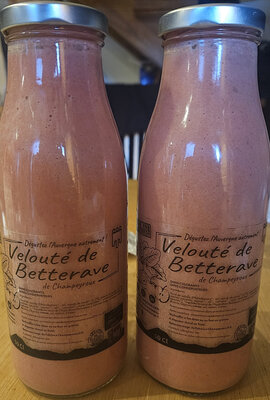 Velouté de betterave rouge de champeyroux