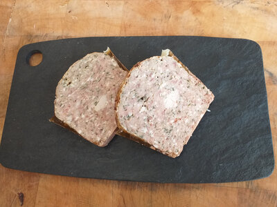 Rillettes de lapin citron confit estragon