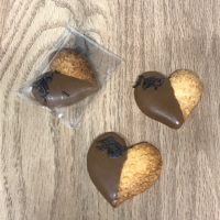 Sablé aux amandes et au pralin