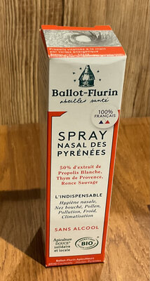 Spray nasal des pyrénées