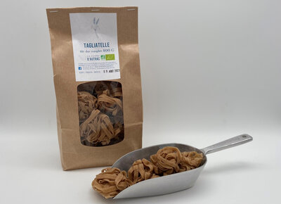 Tagliatelle à la farine de blé dur bio