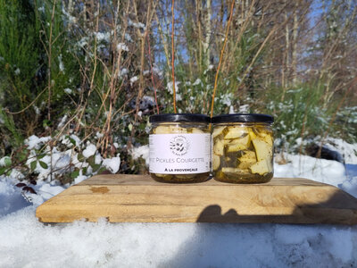 Pickles courgette à la provençale