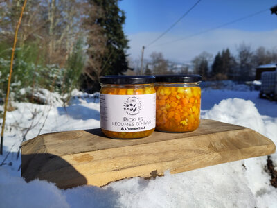 Pickles légumes d'hiver à l'orientale