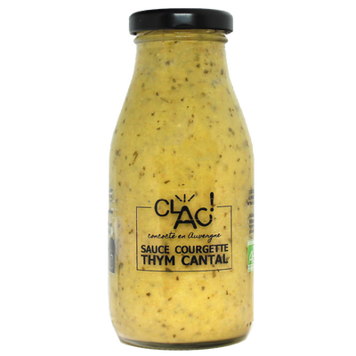 Sauce courgette chèvre