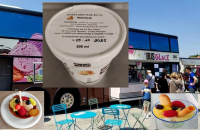 Sorbet plein fruit mangue