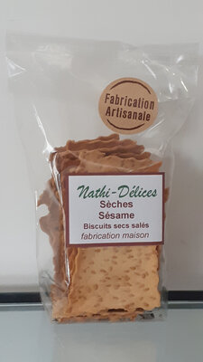 Sèche au sésame blanc.