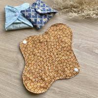 Serviette hygiénique lavable (flux abondant)