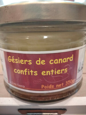 Gésiers confits entiers 350 gr