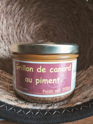 Grillons de canard au piment 200gr