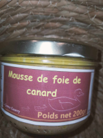 Mousse de foie de canard 200 gr