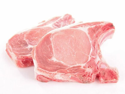 Côtes de porc (2) environ 250g pièce