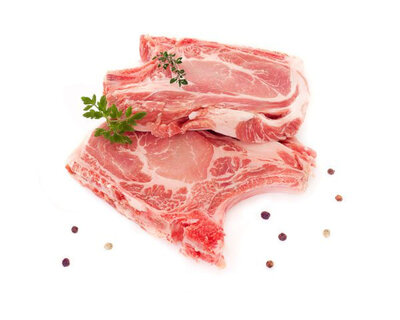 Côtes de porc – echine par 2