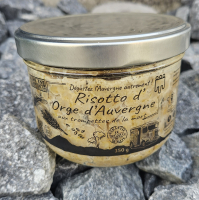 Risotto d'orge d'auvergne aux trompettes