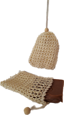 Sachet à savon en sisal