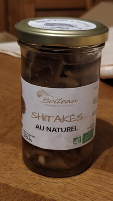 Shitakés au naturel 220g
