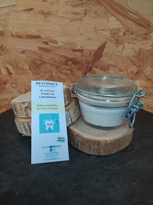 Dentifrice tea tree et laurier