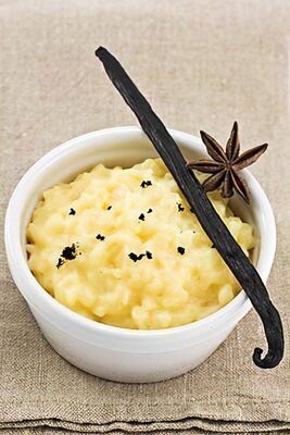 Riz au lait vanille