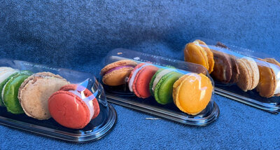 Macaron glacé par 4