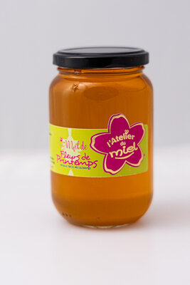 Miel de fleurs de printemps 500g