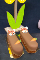 Lapin de pâques à la vanille de madagascar-