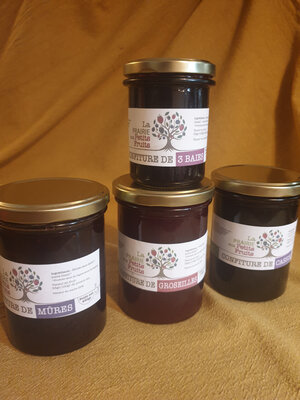 Confiture de 3baies bio
