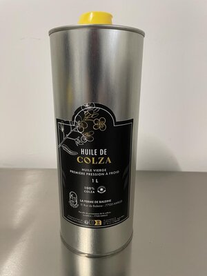 Huile vierge de colza - 1 l
