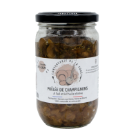 Poêlée de champignons de paris