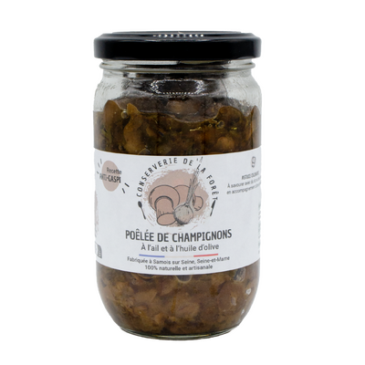 Poêlée de champignons de paris
