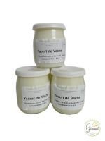 4 yaourts de vache lait bio