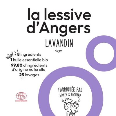 Lessive d'anjou au lavandin en vrac 5l