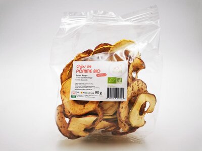 Chips de pommes-cannelle bio