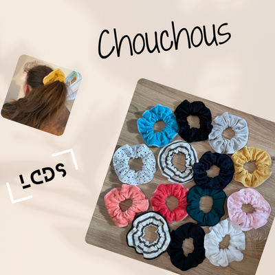 Chouchous scrunchies