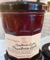 Confiture framboise/litchi