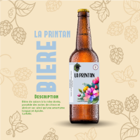 Bière blonde 'la printan' 75cl