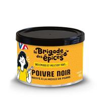 Poivre noir concassé à la meule de pierre