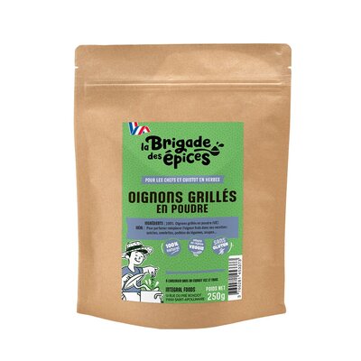Oignons grillés en poudre