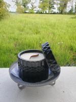 Bougie diamant parfum monoi