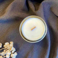 Bougie artisanale - violette