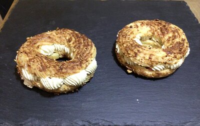 P/ paris brest pistache framboise par 2